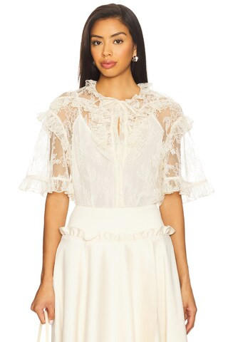 Kyra Lace Top With Detachable Cami
                    
                    AKNVAS | Revolve Clothing (Global)