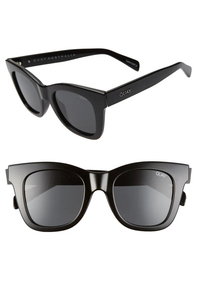Quay Australia After Hours 45mm Polarized Square Sunglasses | Nordstrom | Nordstrom