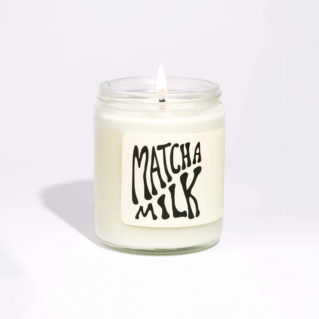 Matcha Milk Standard Soy Candle - Etsy | Etsy (US)