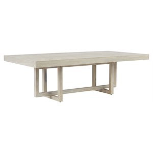 78x47" Contemporary Wood Dining Table in Barley Natural | Cymax