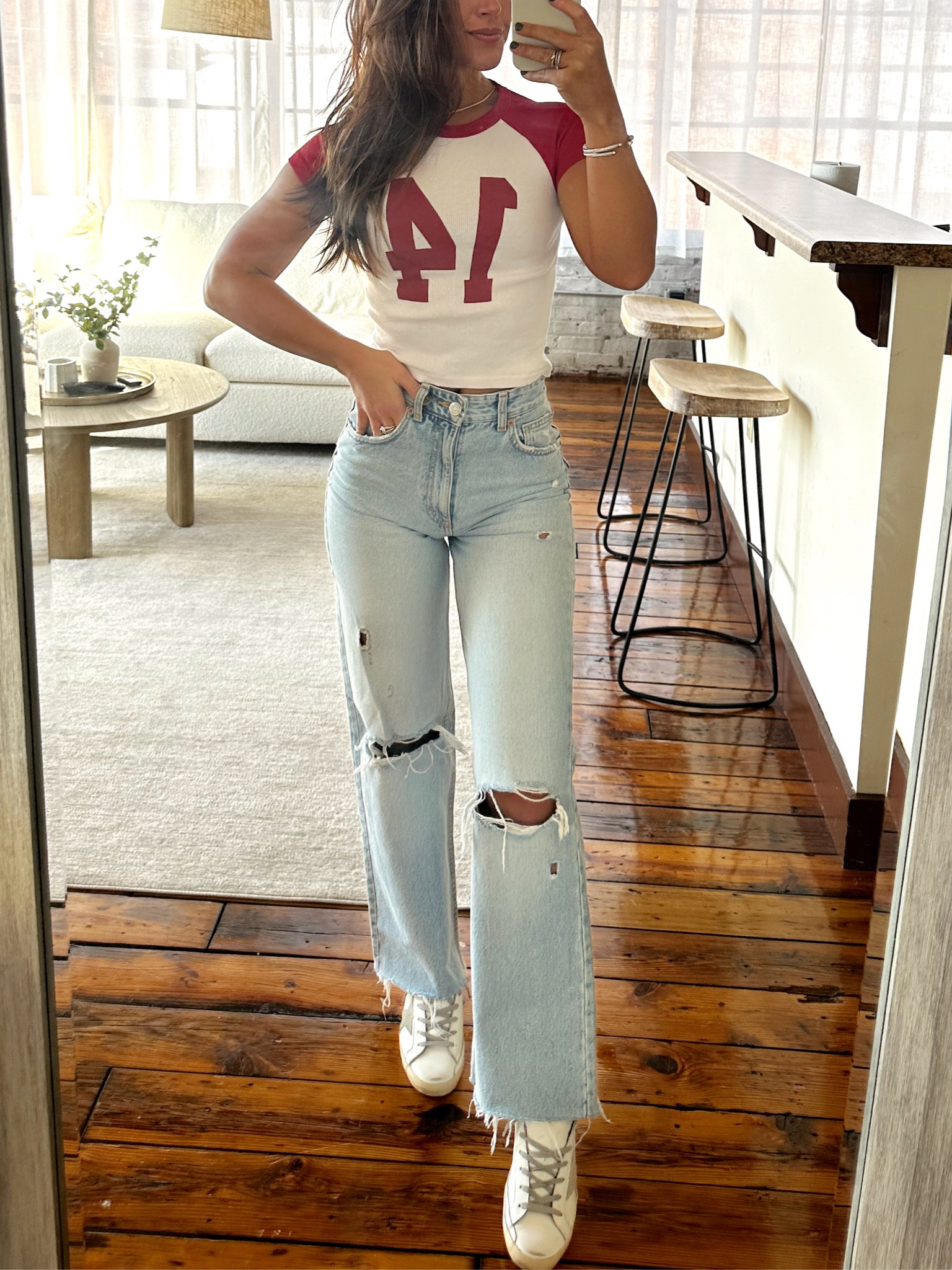 brandy melville + pacsun stay making my fav tees : I’ve linked similar ones, but I will link this exact red one on my instagram story! 