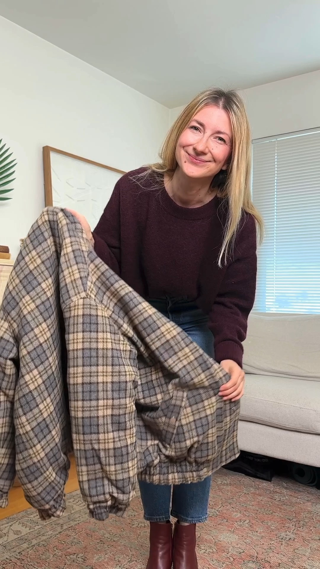 Wool bomber jacket paired with a statement leather bag, blue jeans and cute burgundy ankle leather boots  

#LTKshoecrush #LTKitbag