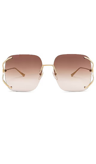 GAFAS DE SOL RECTANGLE FORK | Revolve Clothing (Global)