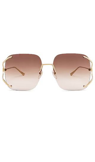 GAFAS DE SOL RECTANGLE FORK | Revolve Clothing (Global)