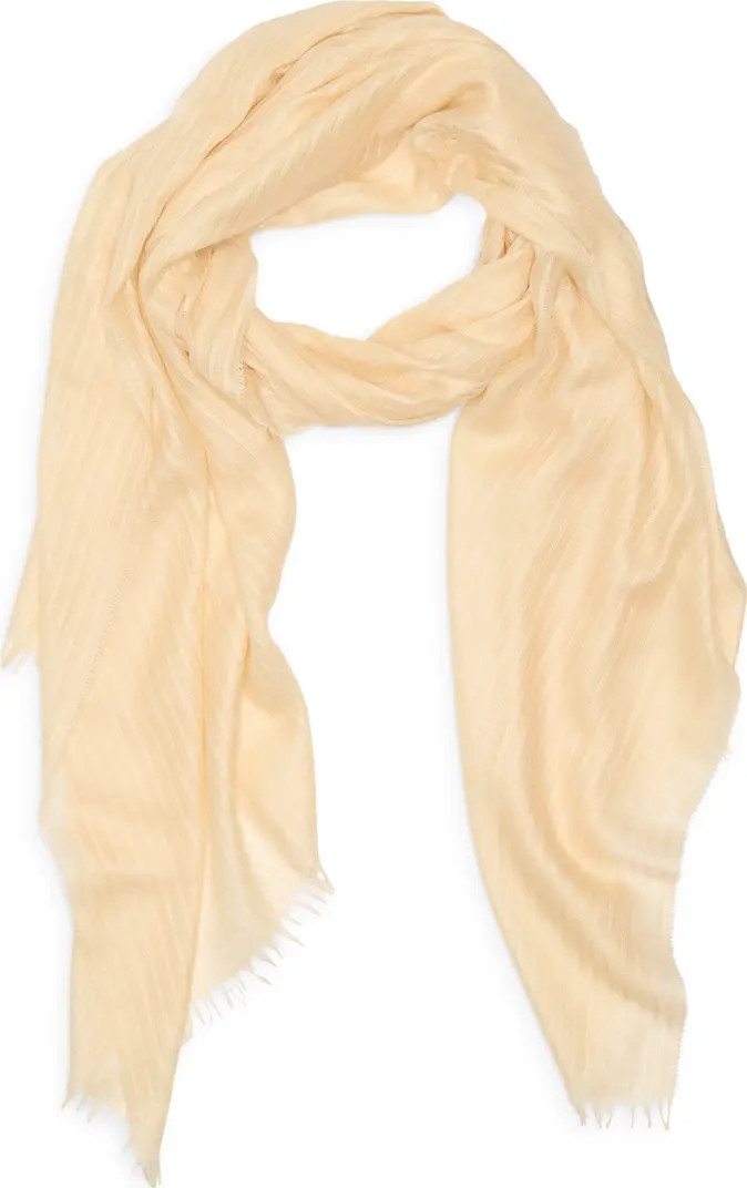 Nordstrom Striped Silk & Cashmere Scarf | Nordstrom | Nordstrom