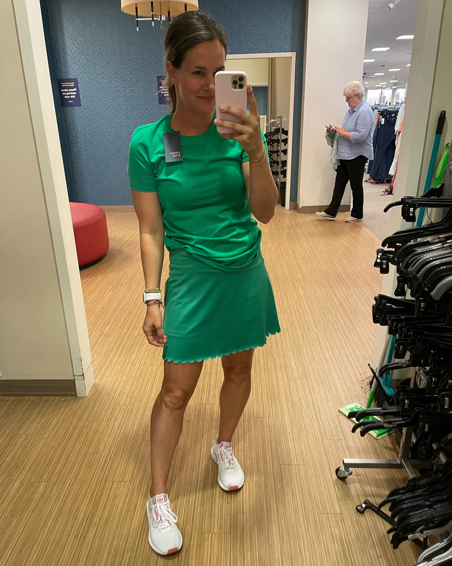 Tennis skort and top true sizing #tennis #pickleball #fitness #skort 

#LTKfit #LTKsalealert #LTKunder50