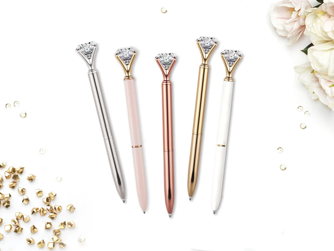 Diamond Pen - Party Favor - Gift for Her - Pen Gift - Galentines Gift Idea - Gift Idea for Her - ... | Etsy (US)