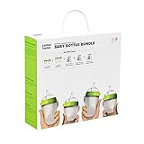 Comotomo Baby Bottle Bundle, Green | Amazon (US)