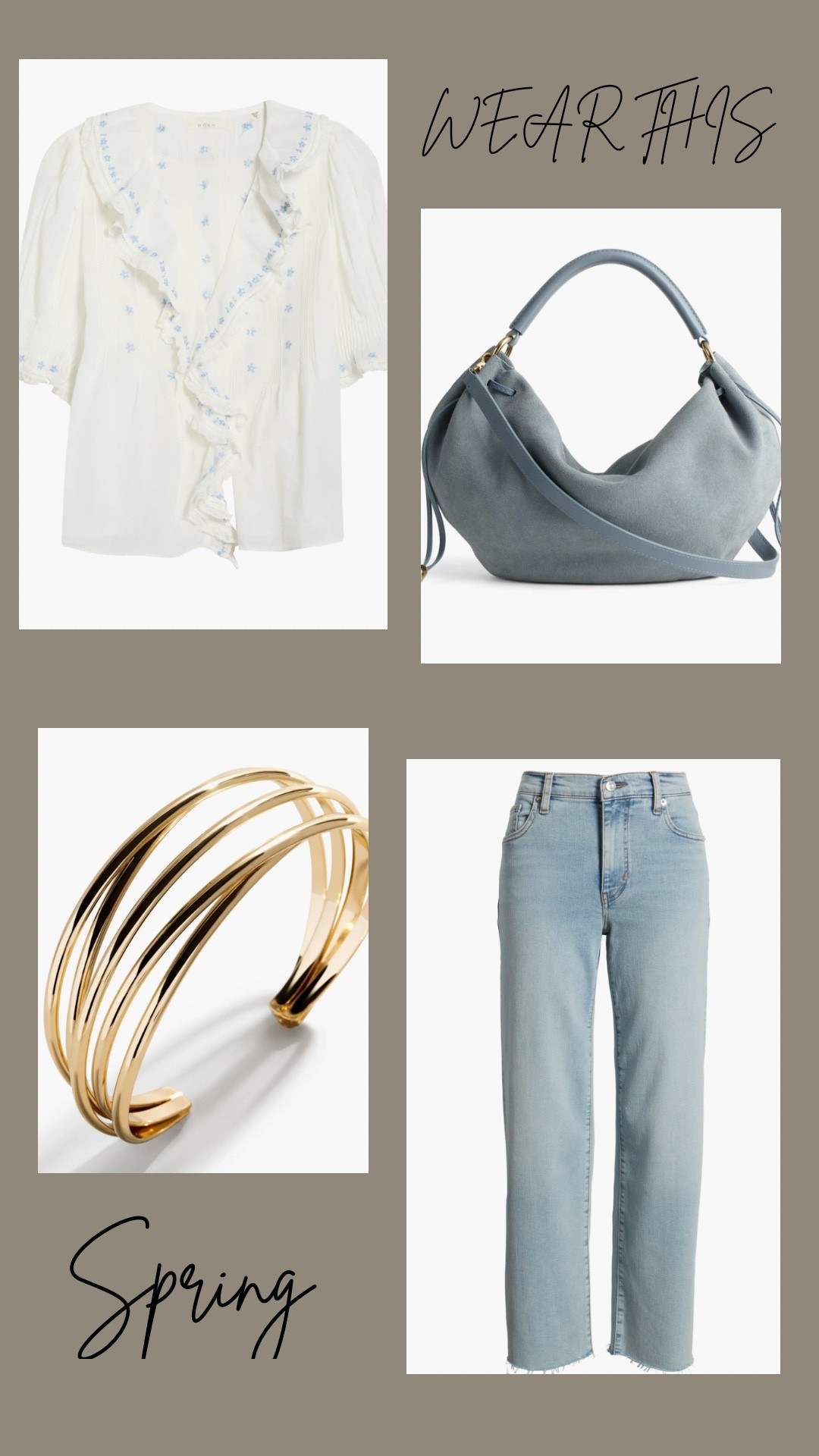 Spring outfit
Spring denim
Spring bag
Outfit 

#LTKSeasonal