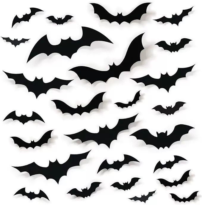 Halloween Bats 4 Size Bats Wall … curated on LTK