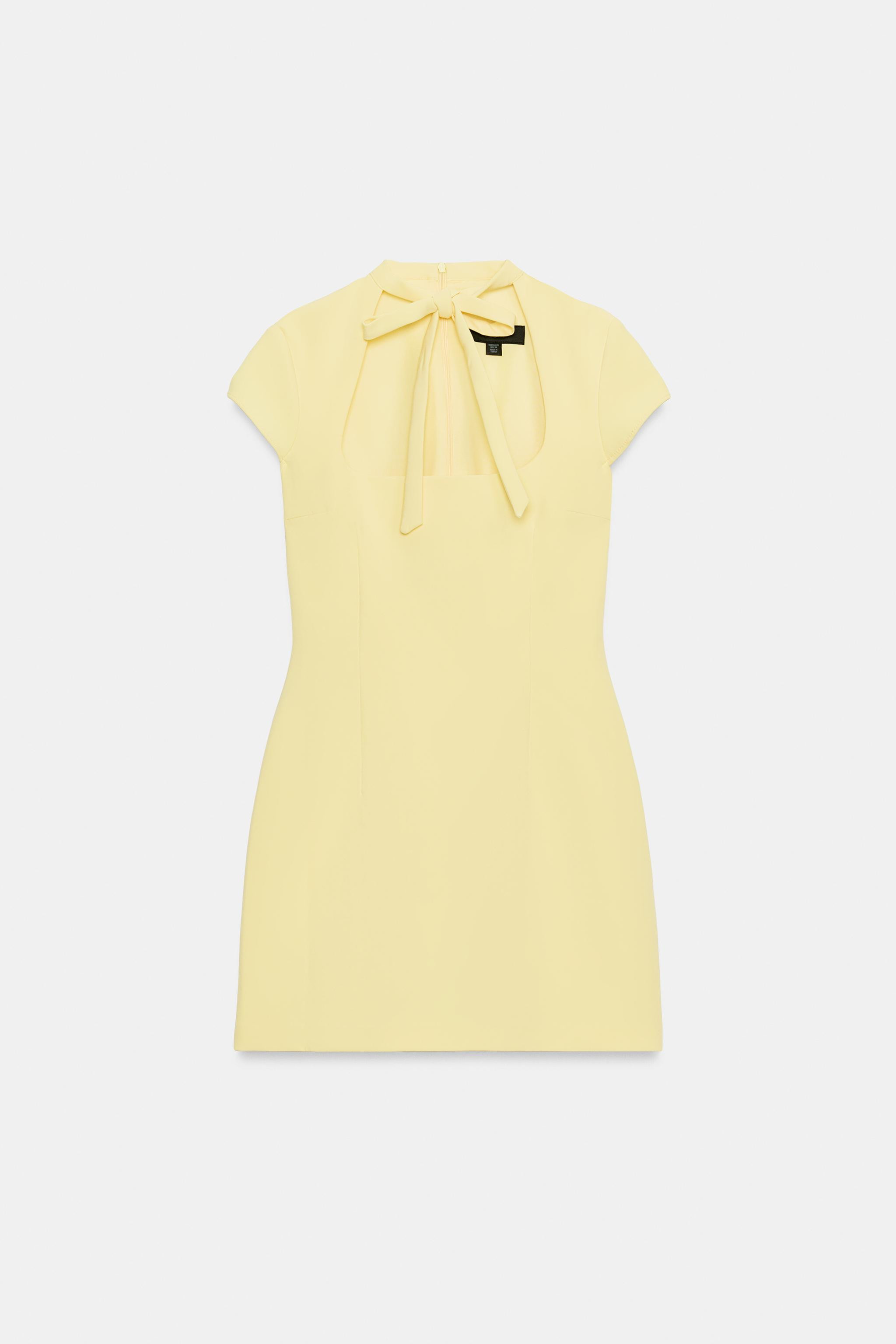TIED SHORT DRESS | Zara US