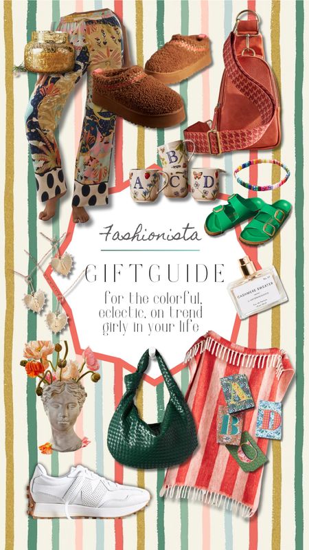 Gift guide for the colorful, eclectic, on trend girly in your life

#anthro 

#LTKGiftGuide #LTKSeasonal #LTKHoliday
