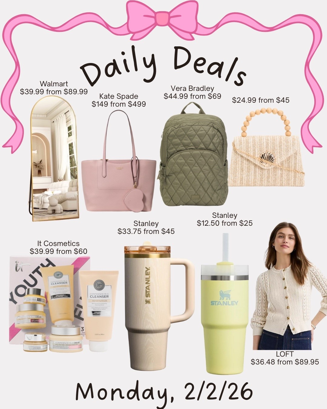Daily deals 

#LTKMidsize #LTKTravel #LTKSaleAlert