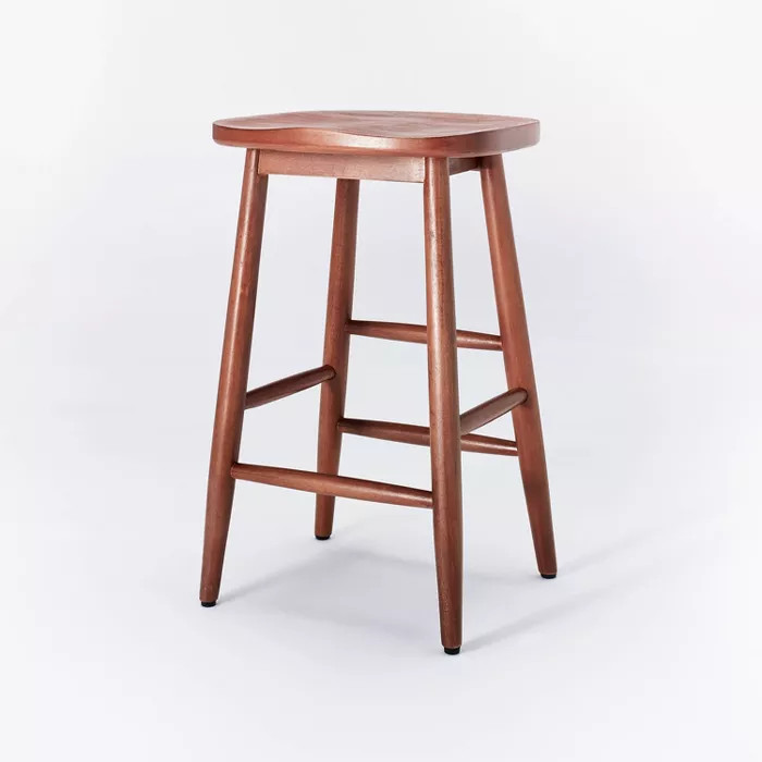 Haddonfield All Wood Backless Counter Height Barstool - Threshold™ designed with Studio McGee | Target