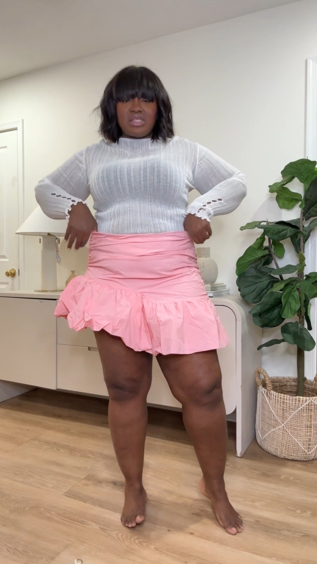 I used to reach for the same simple mini skirts over and over… until I tried something with texture and shape. This one instantly made my outfit feel more styled without adding extra pieces. #miniskirtoutfit #statementstyle #ltkstyle #skirtstyle #outfitideas #fashioninspo #curvyfashion #trendystyle #styleupgrade #everydaylook

#LTKMidsize #LTKSeasonal #LTKootd