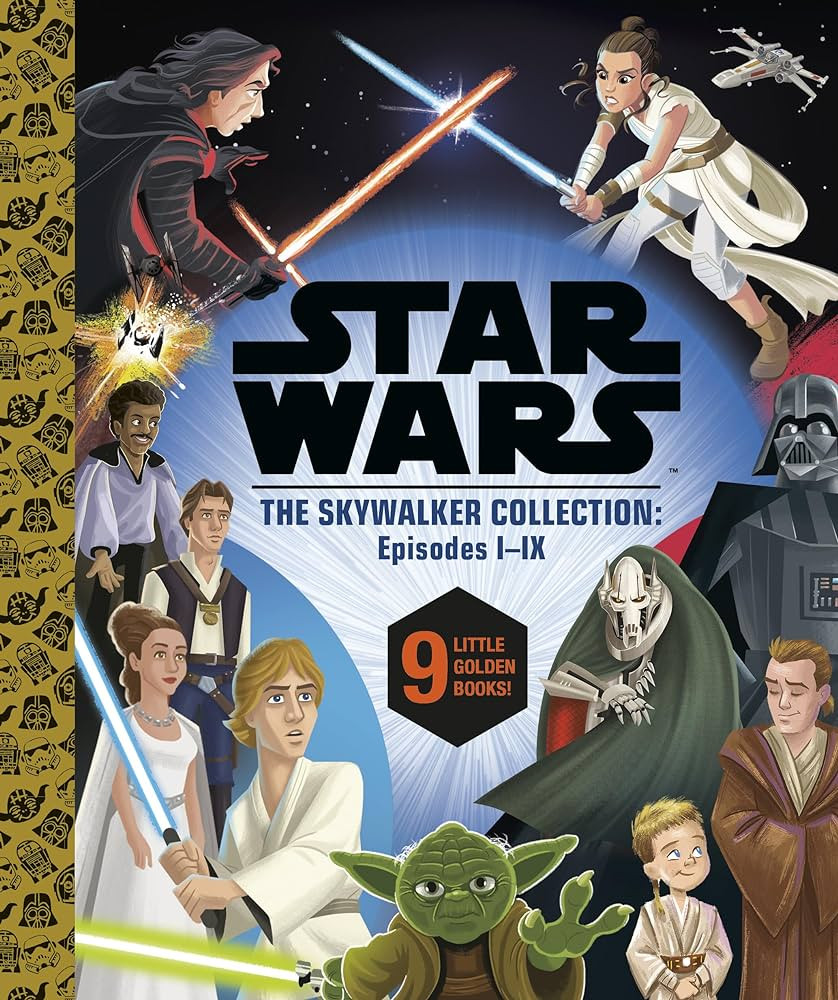 Star Wars Episodes I - IX: a Little Golden Book Collection (Star Wars) | Amazon (US)