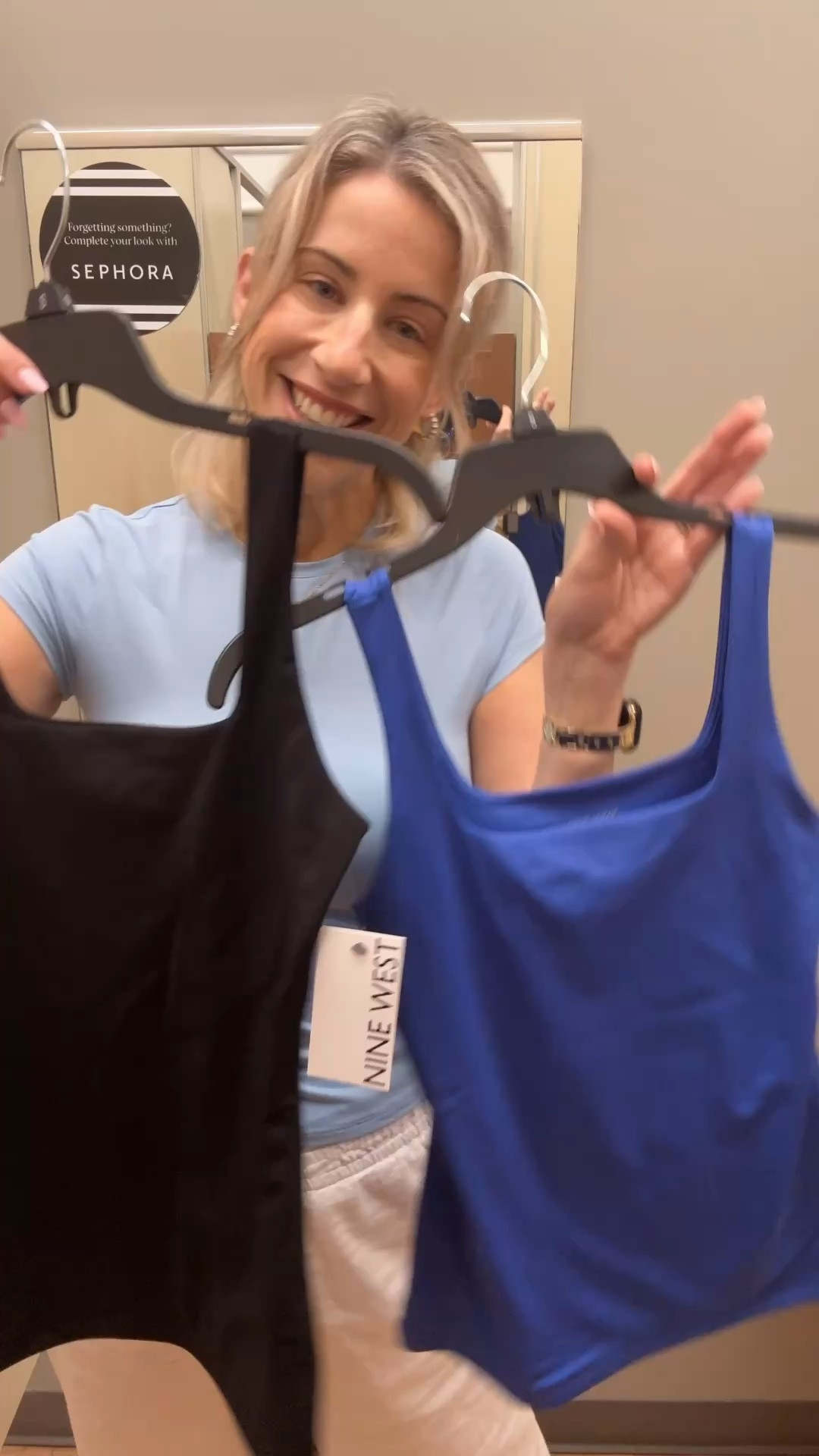@Kohl's try on haul as an almost 6’ tall girl. 💙🖤

#LTKSeasonal #LTKTall #LTKOver40