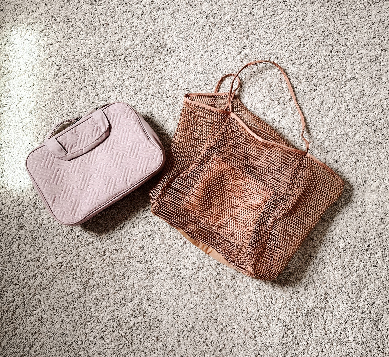 Travel makeup/skincare bag. Amazon beach tote. Large in both sizes 

#LTKfamily #LTKtravel #LTKSeasonal