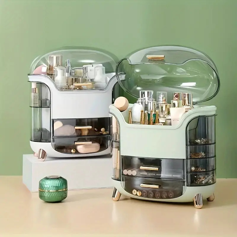 Makeup Organizer Storage Skincare Organizer Case Cosmetic - Temu | Temu Affiliate Program