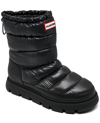 Women's Maribel Lug Sole Insulated Waterproof Snow Booties from Finish Line | Macy's