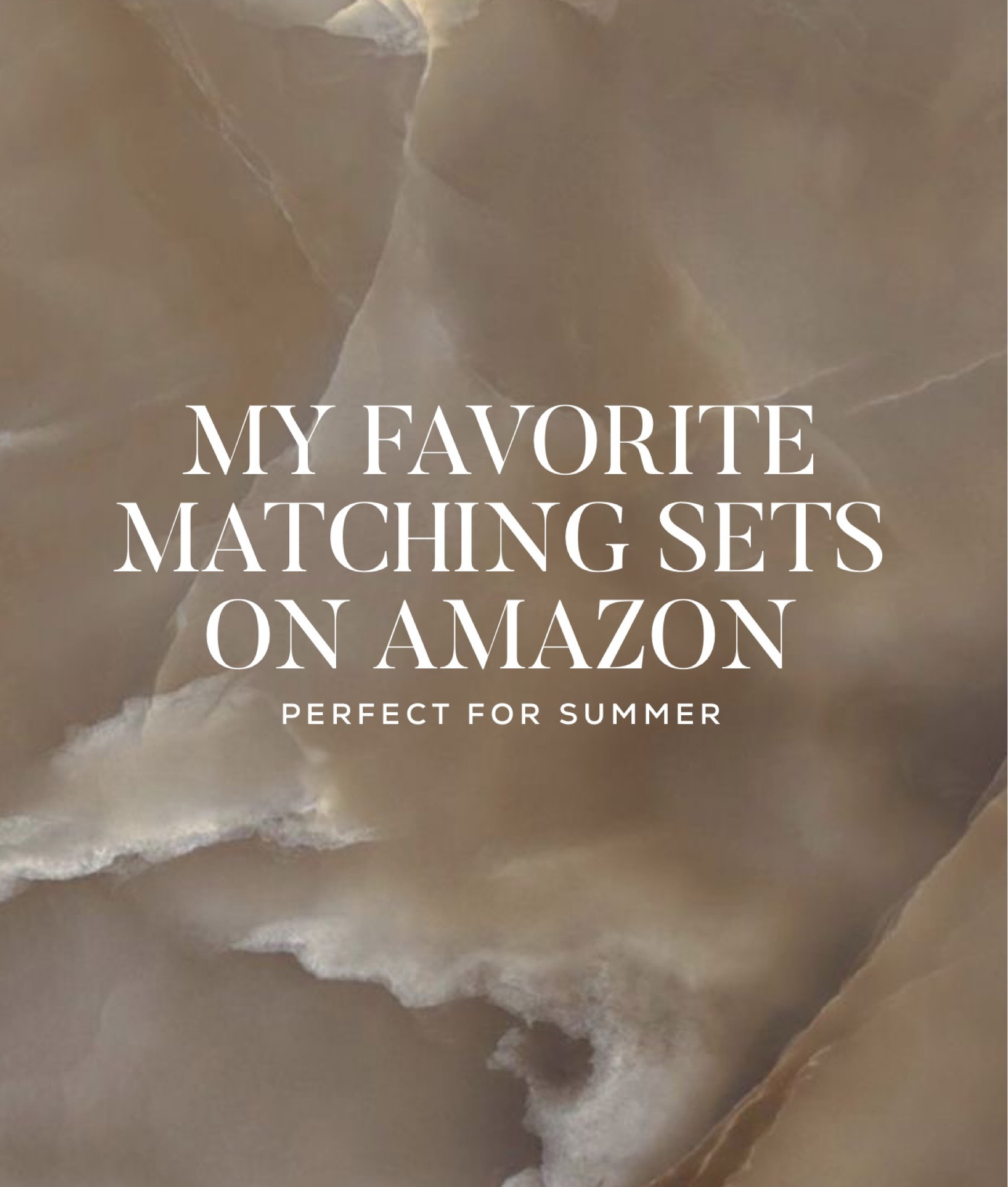 Matching sets are just so easy in the summer! 

#LTKBacktoSchool #LTKSeasonal #LTKstyletip