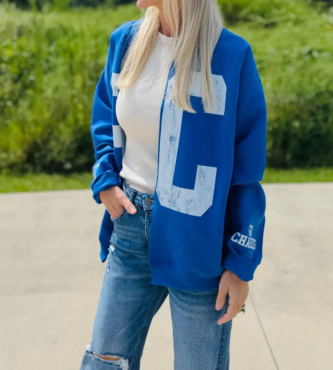 Custom #1 Fan Collection | GAMEDAY Cardigan | FRONT + BACK | Sports Mom | Praying Mom | Football ... | Etsy (US)