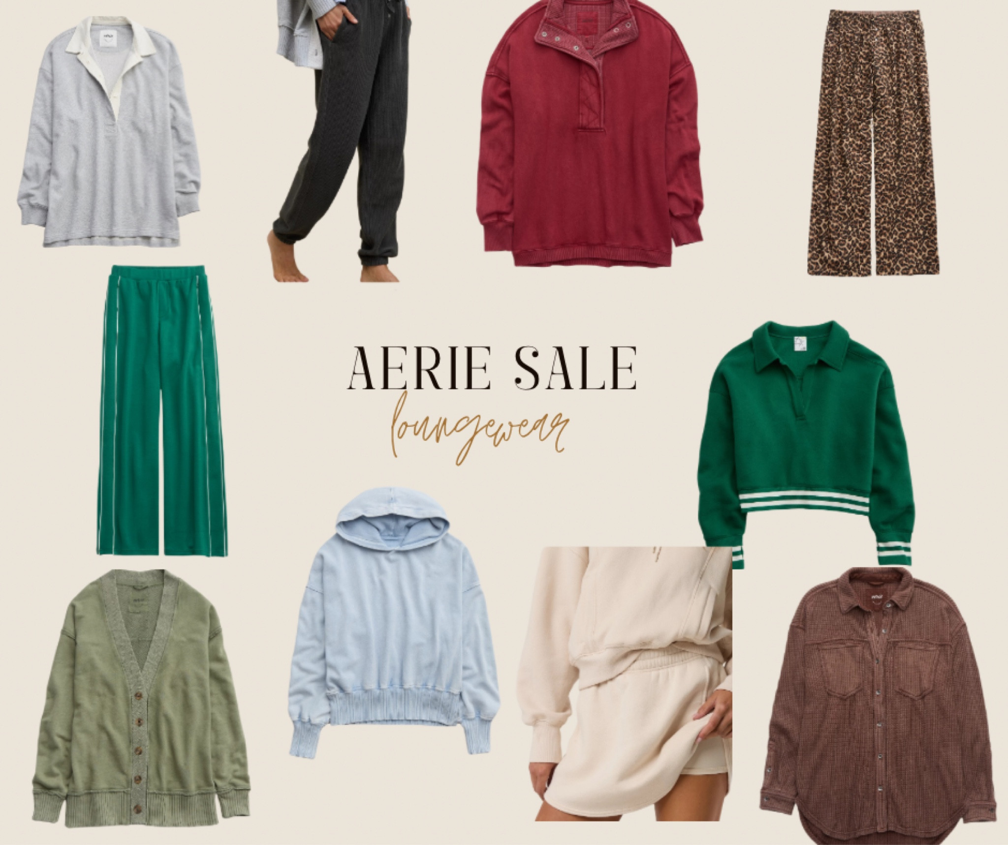 Aerie loungewear sale items I have my eye on! Super comfy and cute. Perfect for fall. Grab them while they are still on sale 

#LTKSeasonal #LTKFitness #LTKSaleAlert