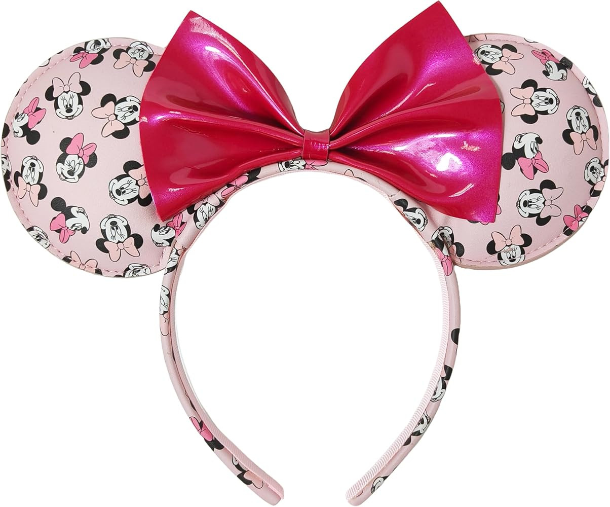 LUV HER Disney Minnie Ears - Colorful Costume Headband for Kids - Birthday Hair Accessory for The... | Amazon (US)