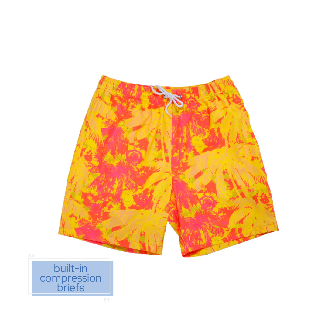 Galactic Moon Men's Trunks | Blueberry Bay Swimwear