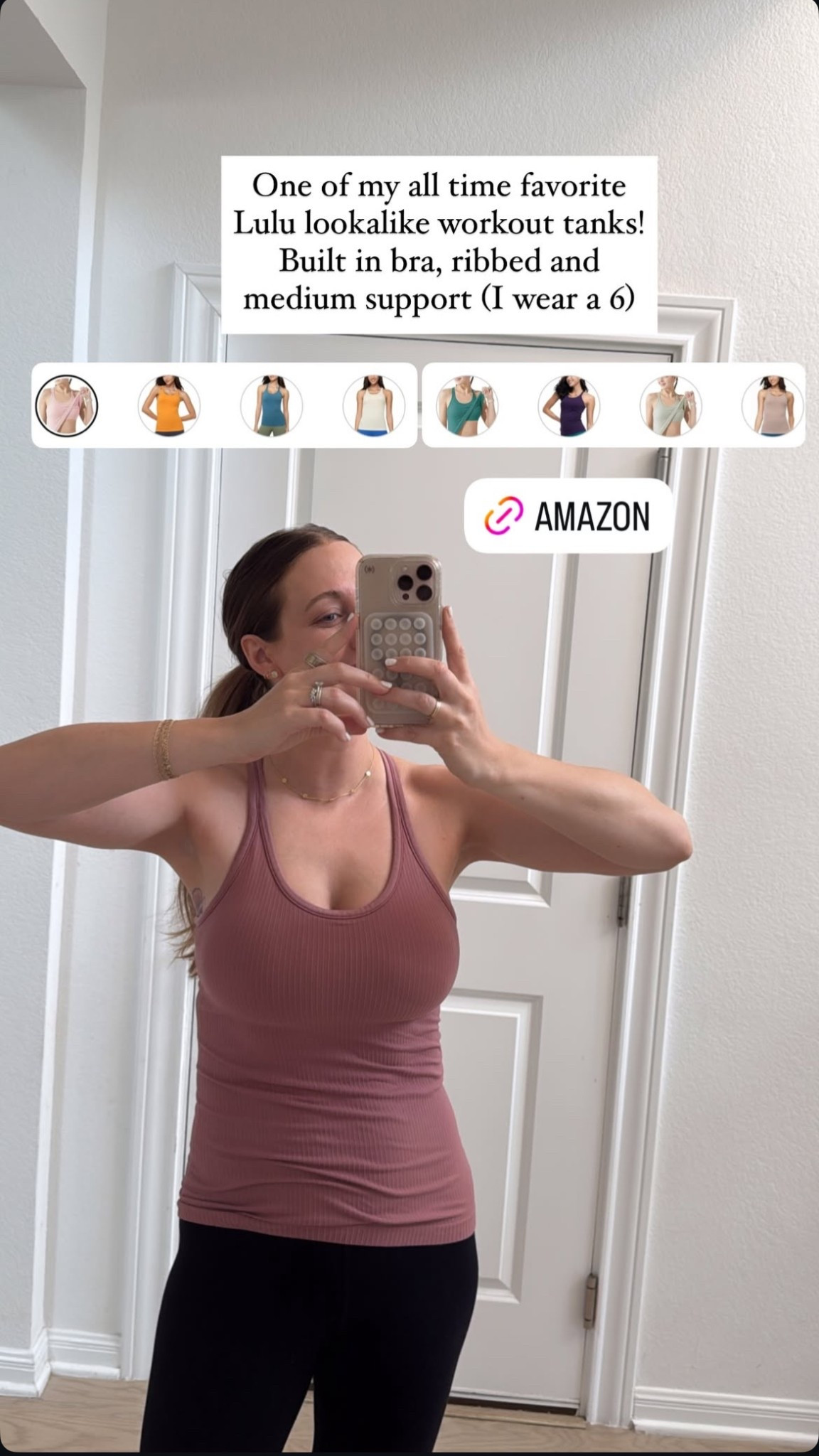 One of my all time favorite Lulu lookalike workout tanks! I’m in a 6 

#LTKBump #LTKActive #LTKFindsUnder50