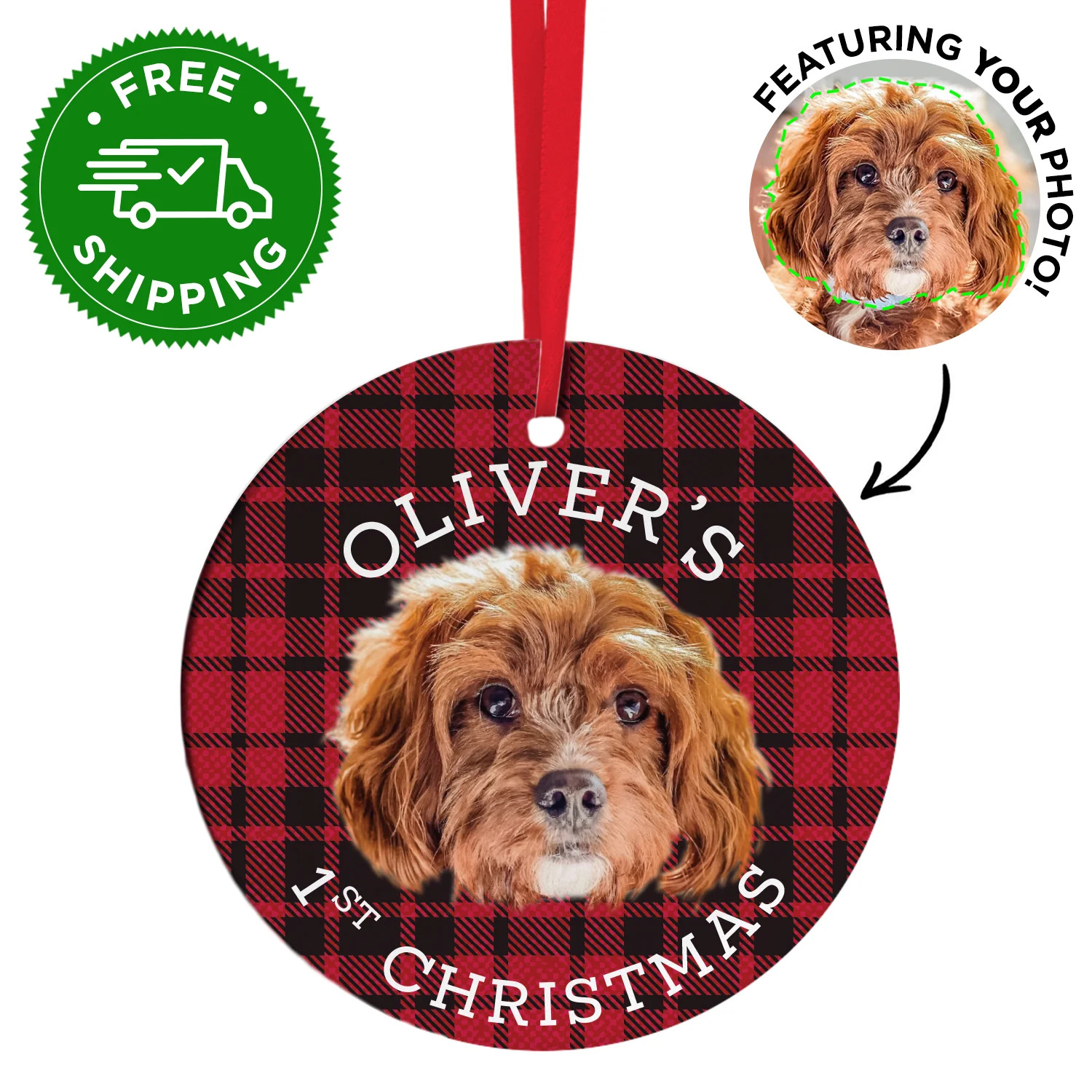 Personalized Pet Ornament | Type League Press