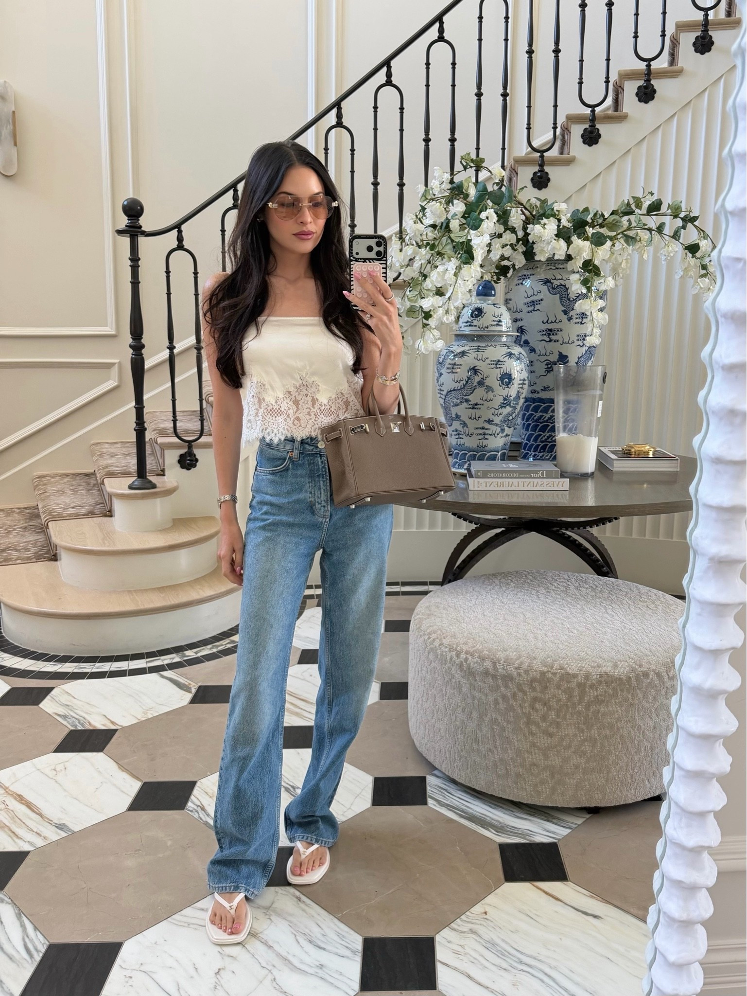 Wearing XS in top 🤍