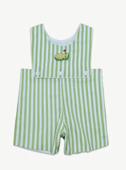 Percy & Tyne Jack Shortall Bermuda Stripe with Golf | Persnickety