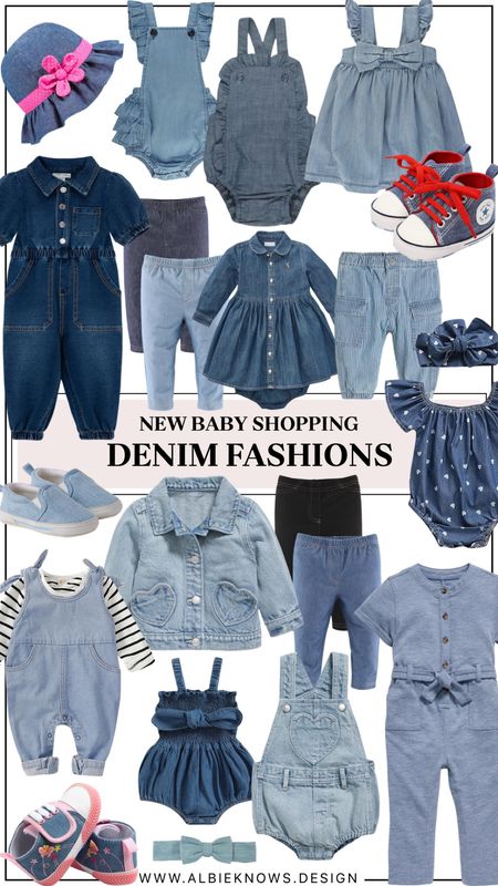 Denim obsessed especially when they’re as cute as these baby selections 🤩

#LTKbaby #LTKkids