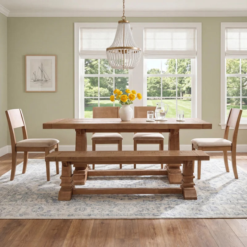 If you love neutral, cozy, and timeless interiors… you NEED these farmhouse dining table sets 🤍 I curated only the best rustic pieces that elevate your space instantly

#NeutralHomeDecor #FarmhouseTable #RusticDiningSet #BirchLaneFinds #LTKSaleAlert #DiningRoomMakeover #HomeDecorFinds #InteriorInspo #CozyDining #FarmhouseLiving 

 #LTKSeasonal #LTKHome #LTKSaleAlert
