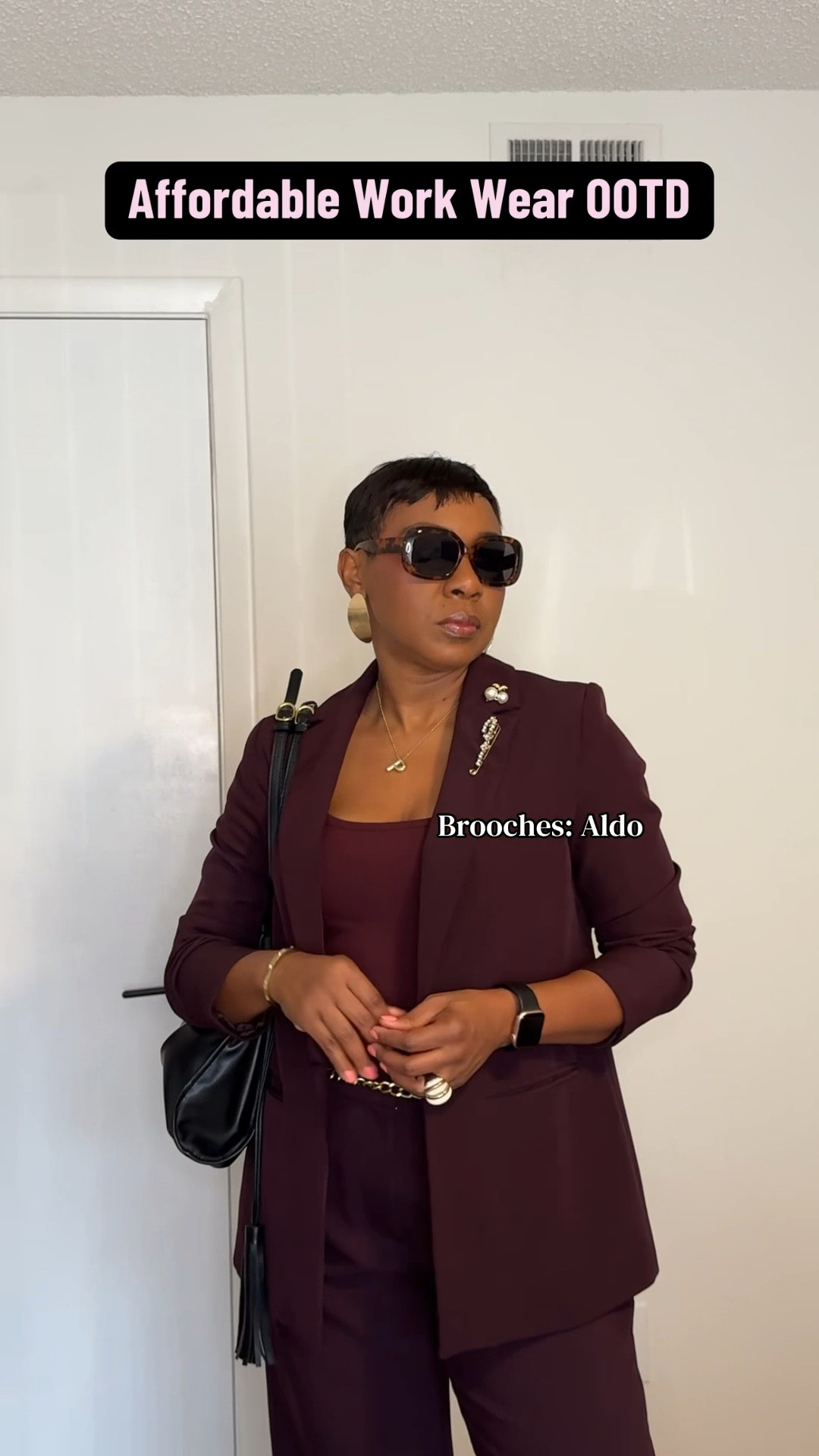 Affordable, Elevated and comfortable - my “go to” work outfit trio!
Outfit @Old Navy 
Bag @Burlington 
Shoes @TJ Maxx 
Sunglasses@H&M 
Earrings @SHEINUS 
.
#whatiworetowork #burlingtonfinds #hmfinds #oldnavystyle 

#LTKgrwm #LTKWorkwear #LTKootd