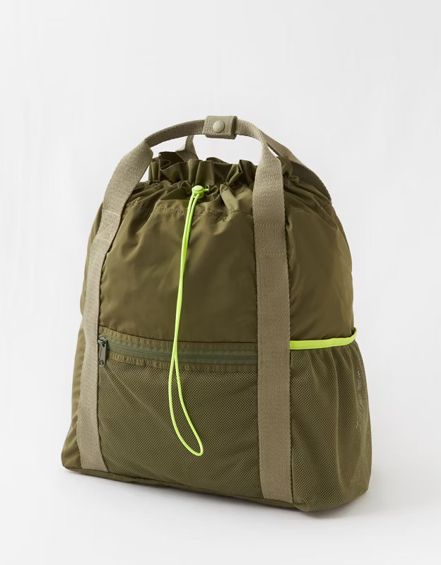 OFFLINE By Aerie Drawstring Backpack | Aerie