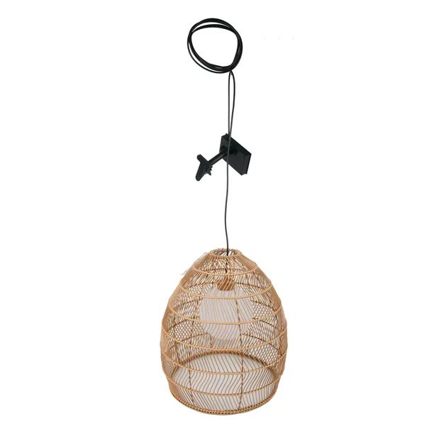 Better Homes and Gardens 19'' 13 Lights Black PE Woven Pendant - Walmart.com | Walmart (US)