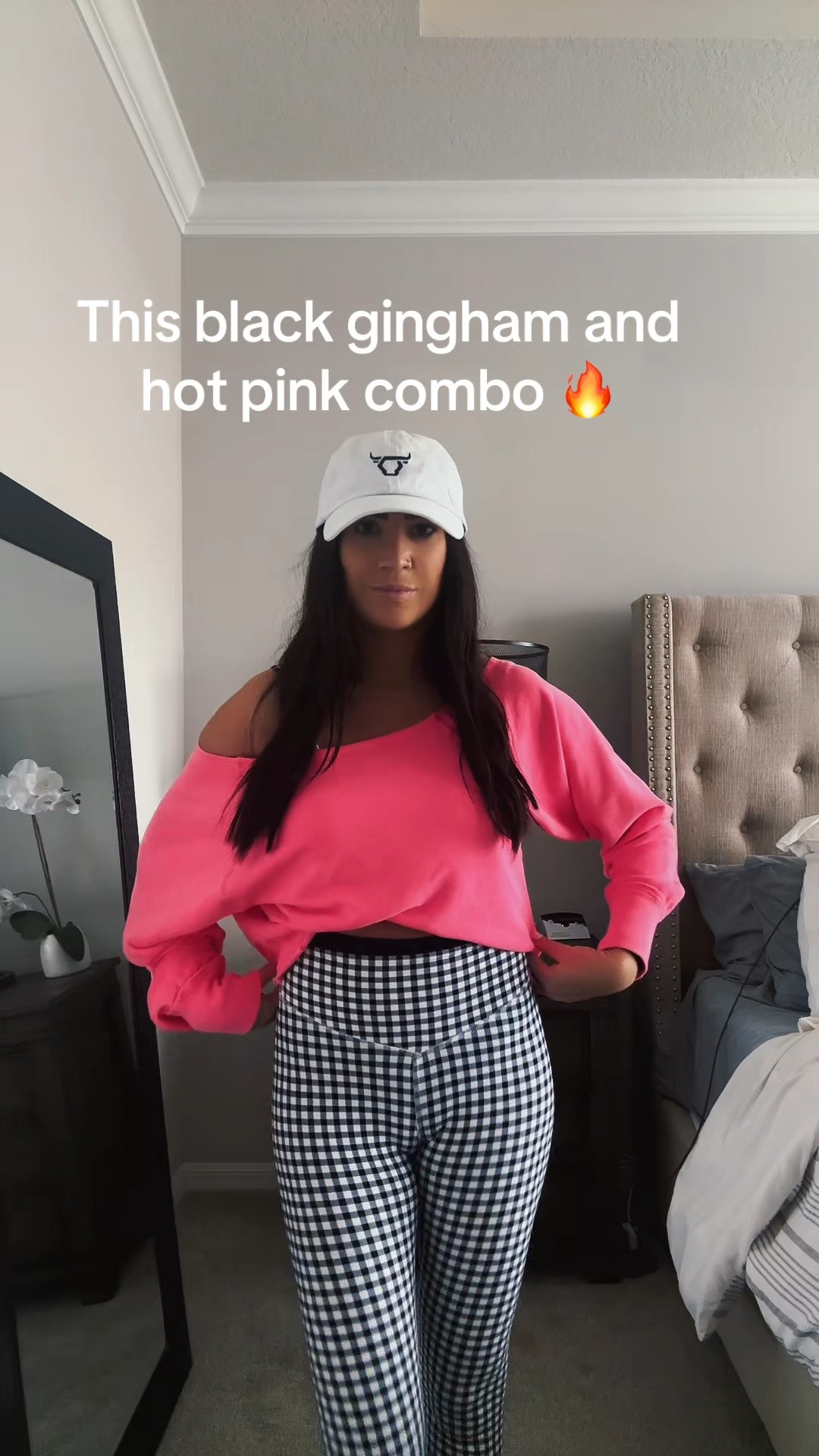 Loving this black gingham and hot pink combo 🔥 all 🔗 below! 

#LTKmomlife #LTKootd #LTKActive