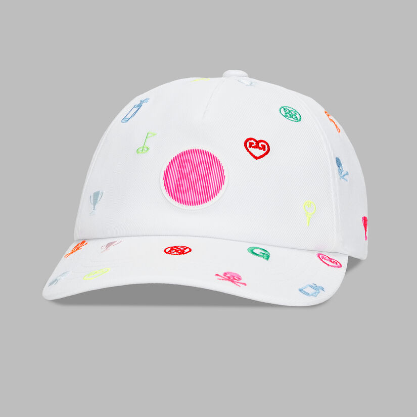 EMBROIDERED ICON STRETCH TWILL HAT |MEN'S HATS | G/FORE | G/FORE | GFORE.com