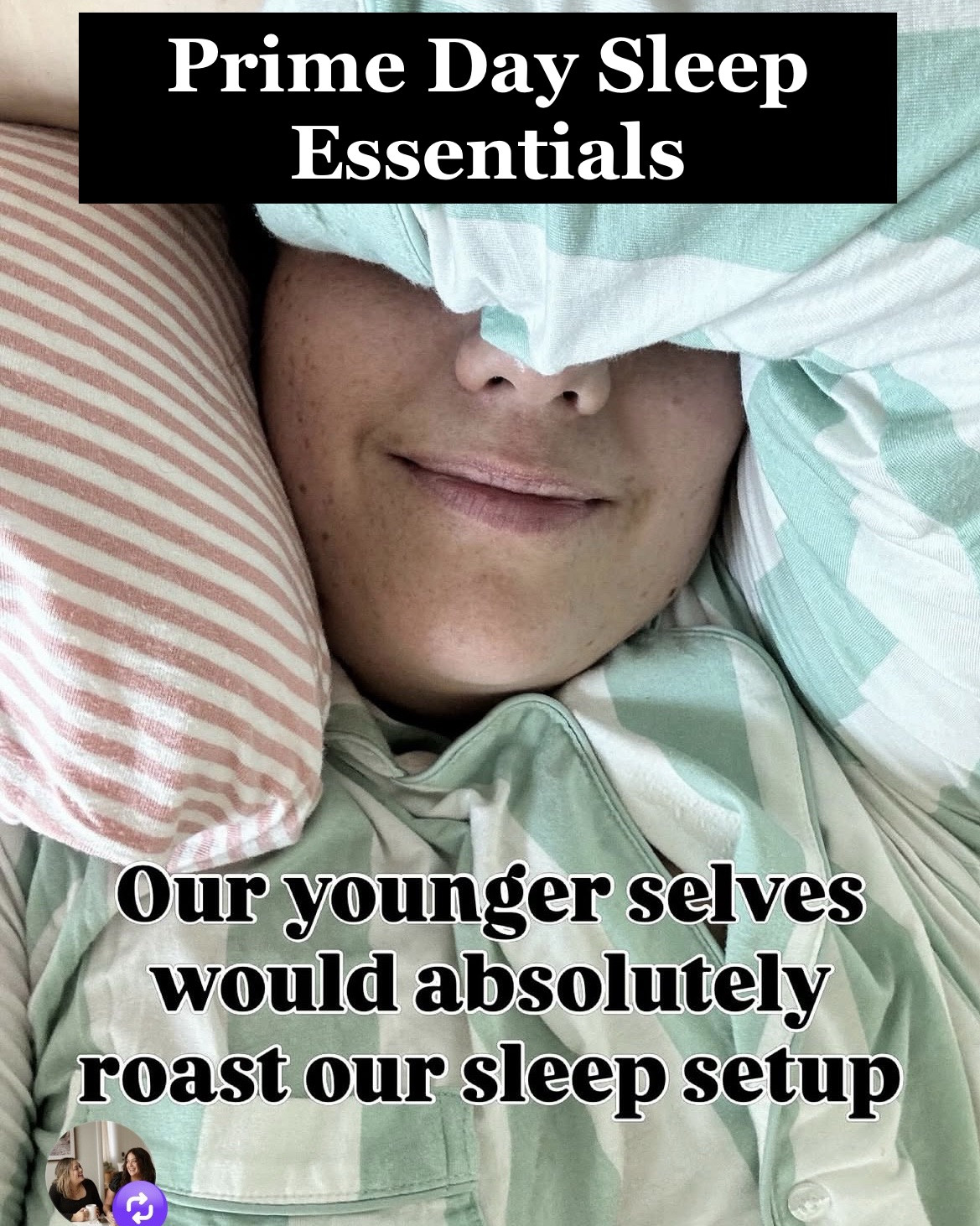 If you know Missy and I, you know we take sleep VERY seriously. So trust, these Prime Day sleep deals have been vetted by the top experts (🙋🏻‍♀️🙋🏻‍♀️). But seriously, they’re all products that we swear by and would 100% buy at full price even if they weren’t on sale. But good news — they are. Here’s the 💤 roundup!

1. Nodpod (20% off): We love our Nodpod! The perfect weighted sleep mask.

2. REST Evercool Cooling Sheets & Comforter (30% & 35% off): As a hot sleeper, these are a GODSEND. Extremely cooling, and if you struggle with night sweats, they’re also sweat absorbent.

3. Pillow Cube (15% off): If you’re a side sleeper prone to neck pain or headaches from certain sleeping positions, this pillow is AMAZING. It’s shaped to fit perfectly in the nook between your shoulders and neck.

4. Elegear Cooling Blanket (25% off): Another win for hot sleepers! It’s thinner than the Evercool comforter and great for travel — I just throw it on top of the sheets where I’m sleeping.

5. Kroma Calming + Restore Magnesium Powder (20% off): I’ve tried a lot of magnesium supplements, and I prefer a powder that I can mix & drink because it works faster than capsules. This brand helps me relax and sleep better WITHOUT the sleep hangover of some other supplements. Also helps me with nighttime digestion!

6. These cute ruffled pajamas may not HELP me sleep, but they help me feel cute and comfy while doing it! 28% off for straight size/20% off for plus size.

7. Deep Sleep Pillow Spray (30% off): This helped me immensely to fall and stay asleep when I was dealing with acute grief and a chaotic routine after my mom passed. The lavender + chamomile scent is a soothing, comforting, calming boost of aromatherapy.

8. SNOOZ Smart White Noise Machine (24% off; travel size 17% off): We LOVE the Snooz! It has an actual fan inside to create the whirring white noise. The travel version doesn’t have a fan but is still great — hangs on the door AND has a night light!

9. Intake Breathing Magnetic Nasal Strips (17% off): The best nasal dilator on the market. Has truly helped my sinuses/breathing at night.

#LTKSaleAlert #LTKselfcare #LTKHome