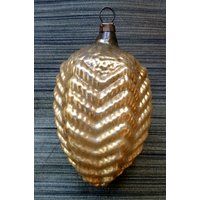 Beveled Ornament, Antique Geometric Amber Texture Ornament, Glass Christmas Xmas Ornament | Etsy (US)