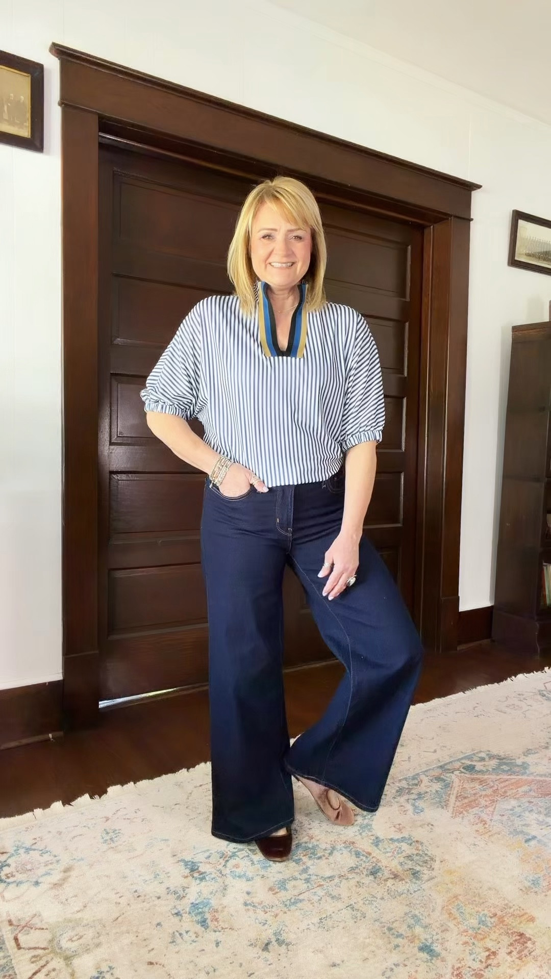 Casual Outfit idea.  This top feels lol pajamas.  Wearing my true size  

#LTKootd #LTKOver40