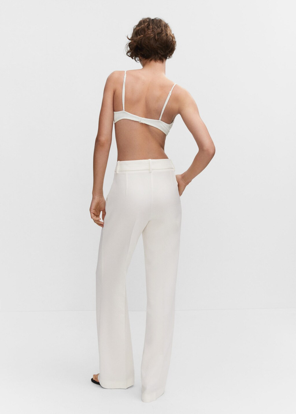 Search: White trousers (65) | Mango United Kingdom | MANGO (UK)