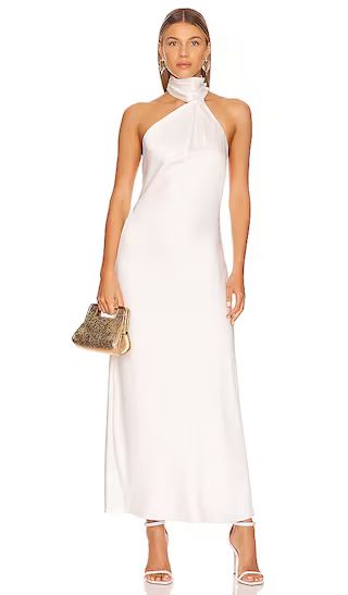 Darcy Backless Dress in Ivory | Revolve Clothing (Global)