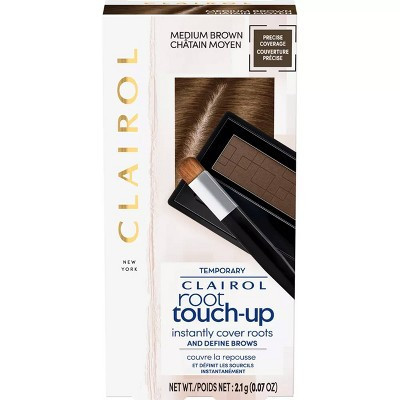 Clairol Root Touch Up Powder - Medium Brown Temporary Hair Color Compact | Target