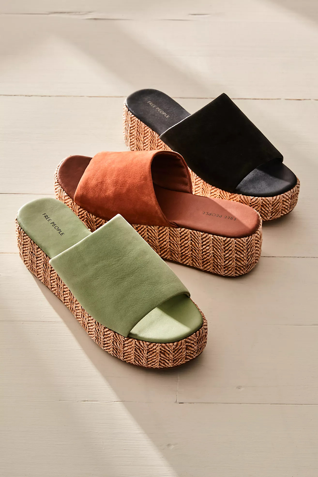 Harbor Raffia Flatform Sandals | Free People (Global - UK&FR Excluded)