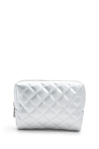 Quilted Faux Leather Makeup Bag | Forever 21 (US)