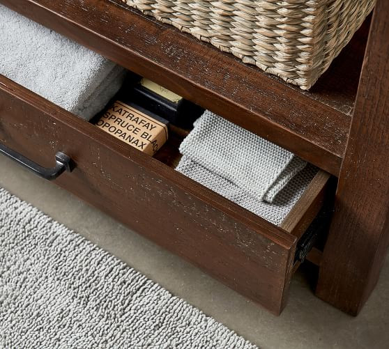 Paulsen 36" Reclaimed Wood Single Sink Vanity | Pottery Barn (US)