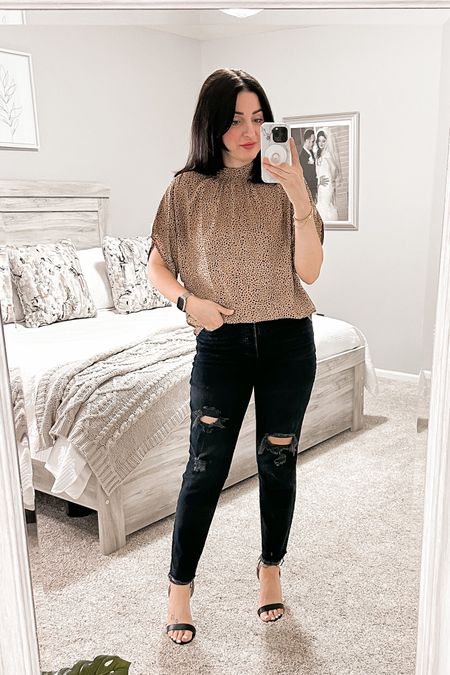 Casual outfit, date night outfit, blouse, Amazon fashion finds, sandals, casual outfit, girls night outfit 

#LTKFind #LTKstyletip #LTKSeasonal